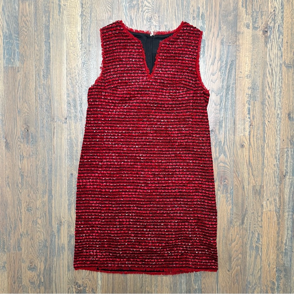 Ann Taylor Tweed Shift Dress